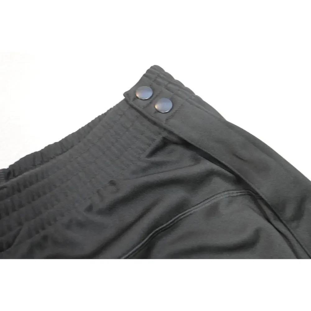 Adidas Sweat‎ Pants Slim Athletic Hawks Tear Away Black Mens Sz XL x 34